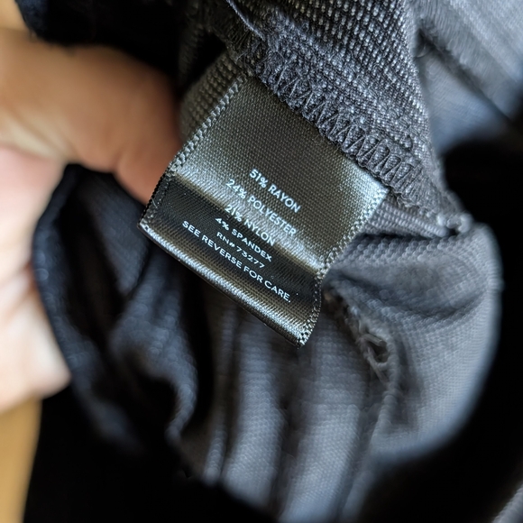 Simply Vera Vera Wang Charcoal Ankle Pants - Picture 8 of 8